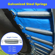 Load image into Gallery viewer, Galvanized steel springs